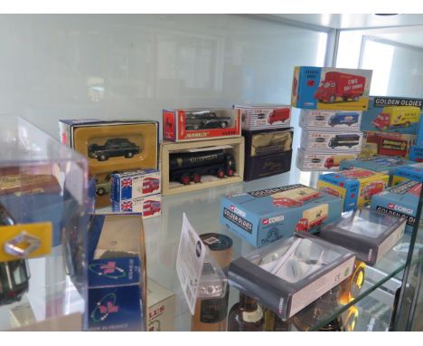 A collection of boxed diecast vehicles including Archive Corgi, Dan-toys Solido, 26 in total 