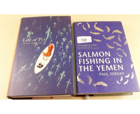 Paul Torday - Salmon Fishing in the Yemen - first edition 2007, signed - and Yan Martel - Life of Pi - first edition 2001