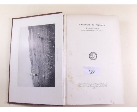 Vita Sackville-West - Passenger to Teheran - first edition 1926