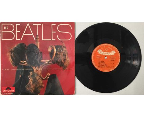 LES BEATLES - LES BEATLES (10" - 45 900 - ORANGE LABELS). An exciting 10" LP here by Les Beatles (10", Polydor 45 900, France