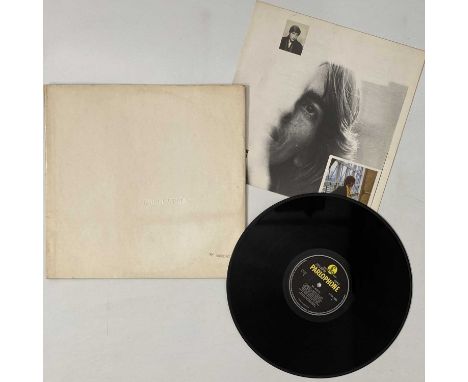 THE BEATLES - WHITE ALBUM LP (UK EXPORT COPY - PARLOPHONE - P-PCS 7067). A scarce UK export pressing of The White album by Th