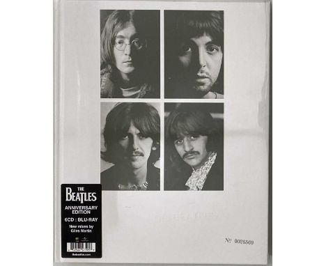 THE BEATLES - WHITE ALBUM CD/ BLU-RAY BOX SET (NUMBERED ANNIVERSARY EDITION DELUXE - 0602567571957). A wonderful 2018 Anniver