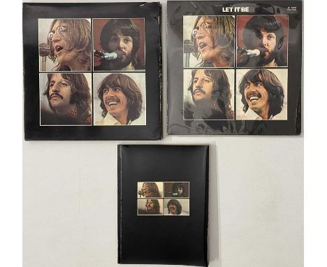 THE BEATLES - LET IT BE BOX (JAPANESE - AP-9009). A scarce Japanese boxed pressing of Let It Be by The Beatles (AP-9009, 1970