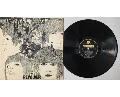 THE BEATLES - REVOLVER LP (PMC 7009 - MONO FIRST PRESS - WITHDRAWN MIX). A lovely original mono pressing of The Beatles - Rev