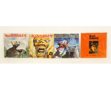 IRON MAIDEN - Vinyl LP / Record Collection including picture discs and rarities. Including : Iron Maiden 1980 ST-12094 Harves
