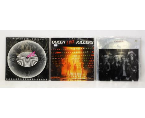 QUEEN VINYL LP RECORD COLLECTION Including :Queen 1973 EMC 3006 - OC 062 o 94 519EMI uk / Queen 21974EMA 767 - OC 064 • 95186
