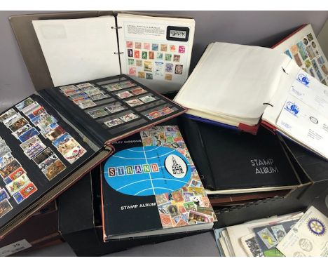 Stamps, Philately interest, Large collection of Stamps, contained in Albums and loose, covering G.B, Eastern and Western Euro