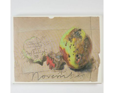 Horst Janssen1929 Hamburg - 1995 Hamburg - Baumlandschaft - Blei- und Farbstifte/Papier. 25 x 32,5 cm. Dat. und monogr. r. u.