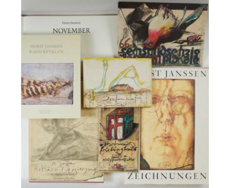 Horst Janssen. Hartmut Frielinghaus. Der Freund und Kupferdrucker. Verlag St. Gertude.Hamburg 1987. Dem Buch liegt folgende R