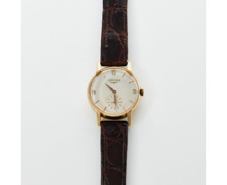 Longines-Armbanduhr - Vintage 1960er JahreFa. Longines, Schweiz. 585/- Gelbgold. Gewicht: 30 g. Auf dem Uhrwerk bez.: Longine