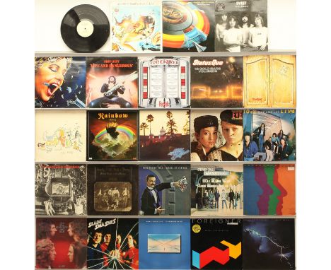 Collection of 1970's Rock LPs Thin Lizzy, ELO, Slade. Includes: Blue &Ouml;yster Cult &ndash; Agents Of Fortune (1976 UK/EU P