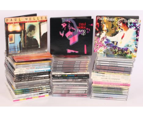 A collection of Paul Weller and Related CD Singles and EPs to include titles; Out Of The Sinking, Brushed, The Changing Man, 