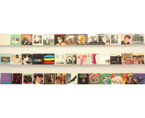 Assorted 7" Singles of Popular Artists 60s/70s/80s: Includes: the Montanas - Take My Hand (1967 UK Pressing), Dusty Springfie