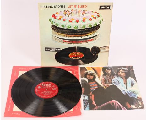 The Rolling Stones - Let It Bleed (1969 LP UK 1st Mono Press, Decca - LK 5025, Matrix - XARL-9363.P-1A (On Both A &amp; B Sid