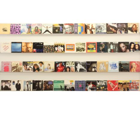 A collection of Rock &amp; Pop 7" Singles to include artists; The Style Council, Communards, ABBA, Whitney Houston, Michael J