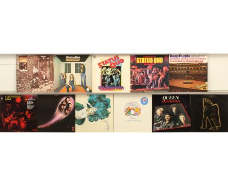 Assorted 1970's Rock Albums Including Queen, T-Rex & The Who. Includes: The Who – Meaty, Beaty, Big & Bouncy (1971 gatefold s