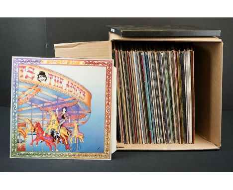 Vinyl - Vinyl - Around 70 Rock &amp; Pop LPs to include UB40, Beatles, Bob Dylan, Abba, Ray Charles, Heaven 17 etc, condition