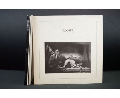 Vinyl - Joy Division - 2 Original UK albums + 4 Original UK 12” singles, to include: Closer (1980, UK Pressing, Factory Recor