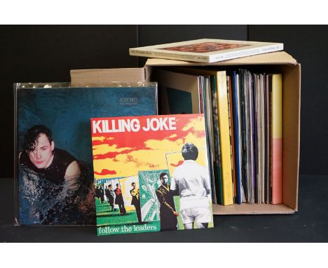 Vinyl - Around 40 LPs/12"/10" to include various artists with a strong 80s representation Barmy Army The English Disease, The