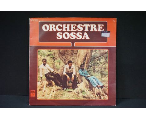 Vinyl - Orchestre Sossa self titled on Pathé Marconi EMI 2C062-15777.  Sleeve has some corner &amp; shelf wear Vg+ with small