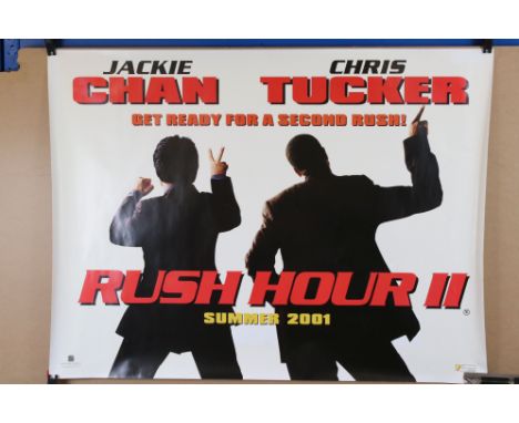 Film Poster - Enemy At The Gate x 2, Armageddon (Teaser) x 2, Rush Hour x 4 (inc 2 rear view), Pearl Harbour x 3 