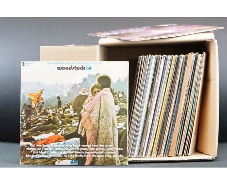 Vinyl - Pop &amp; Rock, approx. 50 LPs to include Robert Cray, Sandy Denny, Bob Dylan, Beach Boys, Roxy Music, Eric Clapton e