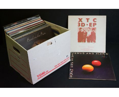 Vinyl - Approx 35 Rock, Pop &amp; Comedy LP's to include Queen, Slade, Thin Lizzy, Wings, 10CC, Duran Duran, Michael Jackson,