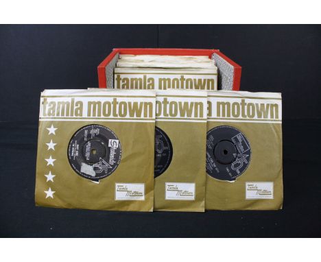 Vinyl - 50 Motown Soul / Northern Soul 7" singles including The Supremes, Jimmy Ruffin, Marv Johnson, Marvin Gaye, Jr Walker,