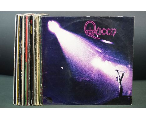 Vinyl - 21 Queen &amp; related LP's to include A Day At The Races, The Game, Queen 2, A Kind Of Magic, Jazz, Greatest Hits an