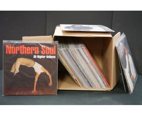 Vinyl - Approx 50 Soul, Funk &amp; Dance LP's including Northern Soul All Nighter Albums compilation, Michael Jackson x 5, Ma