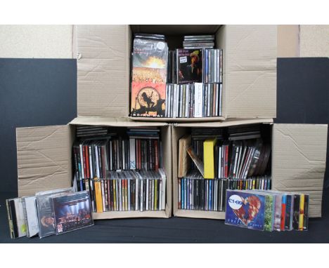 CDs - Around 350 CDs to include Bruce Springsteen, Bob Dylan, David Bowie, Stevie Ray Vaughan etc (three boxes) 