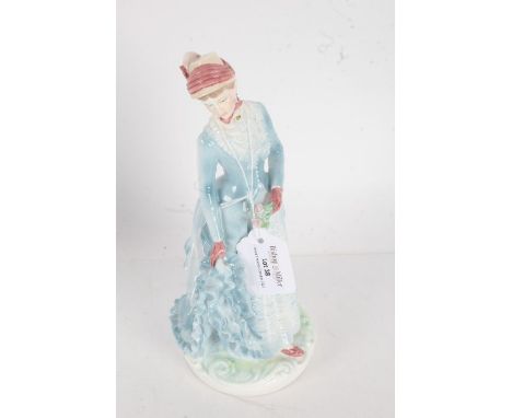 Royal Worcester figurine, 1878: The Bustle limited edition 5937 of 9500&nbsp;