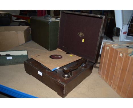 A Columbia record player