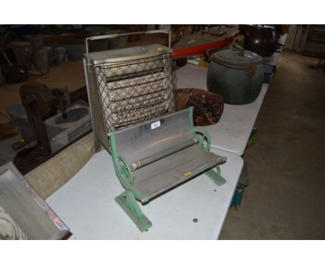 Two vintage electric fires 