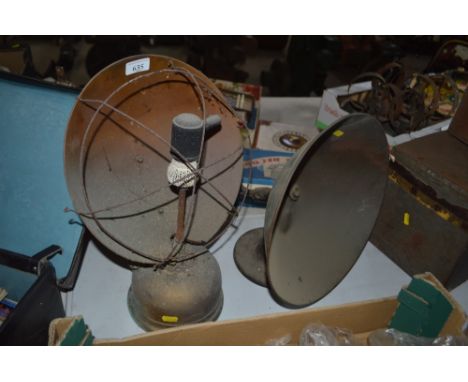 Two vintage heaters