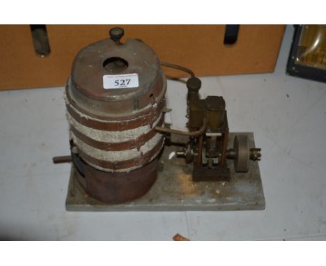 A vintage model stationary engine
