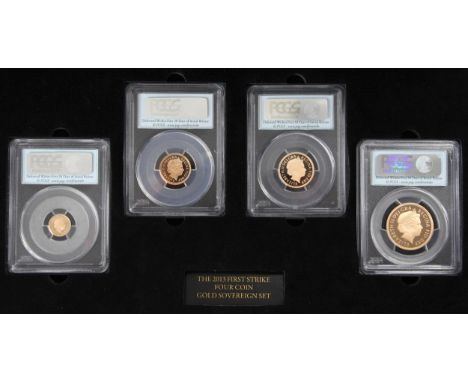 Elizabeth II (1952-2022), The 2013 Sovereign Collection Four Coin Set, Proof, First Strike, 2013, comprising: Double Sovereig