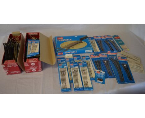 PECO HO/OO model railway track including turntable (some new & sealed)
