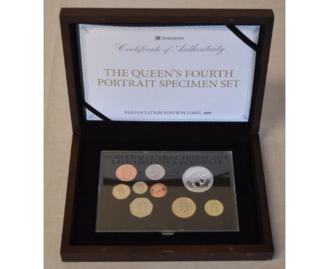 Westminster boxed limited edition 'The Queen's Fourth Portrait Specimen Set'