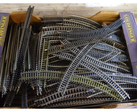 Large box of model railway track