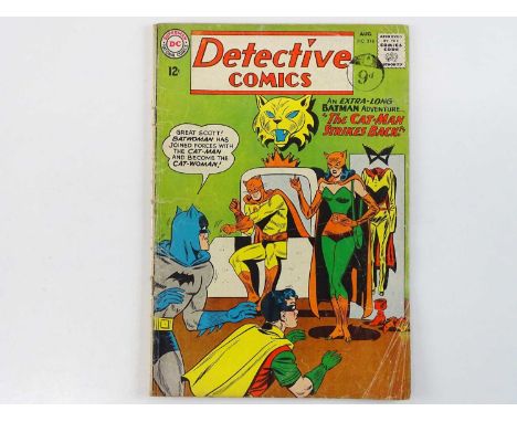 DETECTIVE COMICS: BATMAN #318 - (1963 - DC - UK Cover Price) - Second appearance of Cat-Man + First appearance of Batwoman as