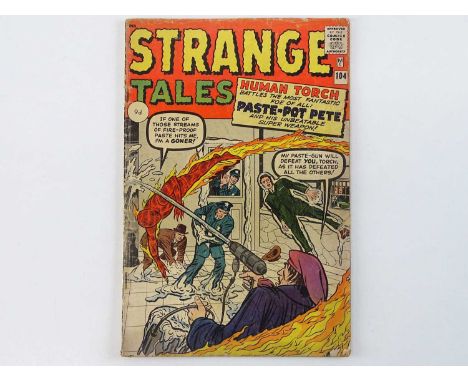STRANGE TALES #104 - (1963 - MARVEL - UK Price Variant) - First appearance of Paste-Pot Pete (becomes Trapster) + Human Torch