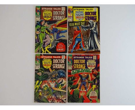 STRANGE TALES: DR. STRANGE &amp; NICK FURY, AGENT OF SHIELD #150, 154, 155, 160 - (4 in Lot) - (1966/67 - MARVEL - US Price &