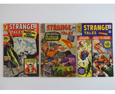 STRANGE TALES: HUMAN TORCH &amp; DR. STRANGE #131, 132, 133 - (3 in Lot) - (1965 - MARVEL - US Price &amp; UK Cover Price) In