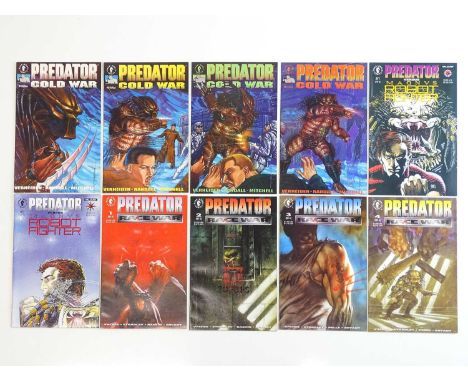 PREDATOR LOT (10 in Lot) - (DARK HORSE) - ALL First Printings &amp; Complete Limited Series' - Includes PREDATOR: COLD WAR (1