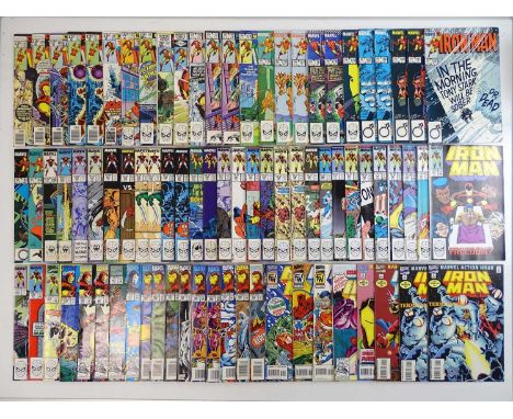 IRON MAN LOT - (80 in Lot) - (1977/95 - MARVEL) - Includes IRON MAN#107, 109, 110, 122 (x 2), 124, 135, 151, 153, 154, 170, 1