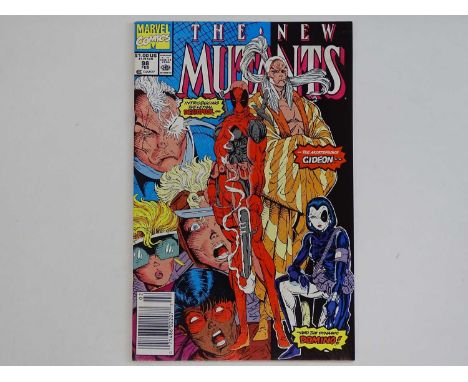 NEW MUTANTS #98 - (1991 - MARVEL) - KEY BOOK - First appearance of Deadpool + First appearances of Gideon and Copycat (as Dom