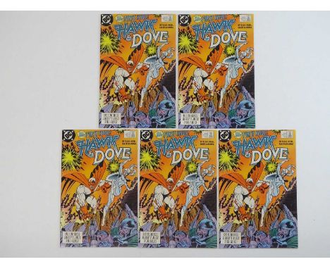 HAWK &amp; DOVE #1 - (5 in Lot) - (1989 - DC) - First Printing - Five (5) #1 issues for the Barbara and Karl Kesel ongoing se