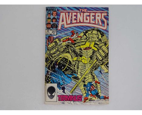 AVENGERS #257 - (1985 - MARVEL) First appearance of Nebula (Guardians of the Galaxy) + Captain America, Captain Marvel II, Wa