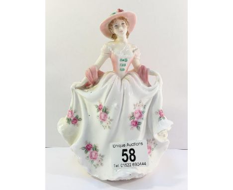 A Royal Worcester limited edition figurine, June